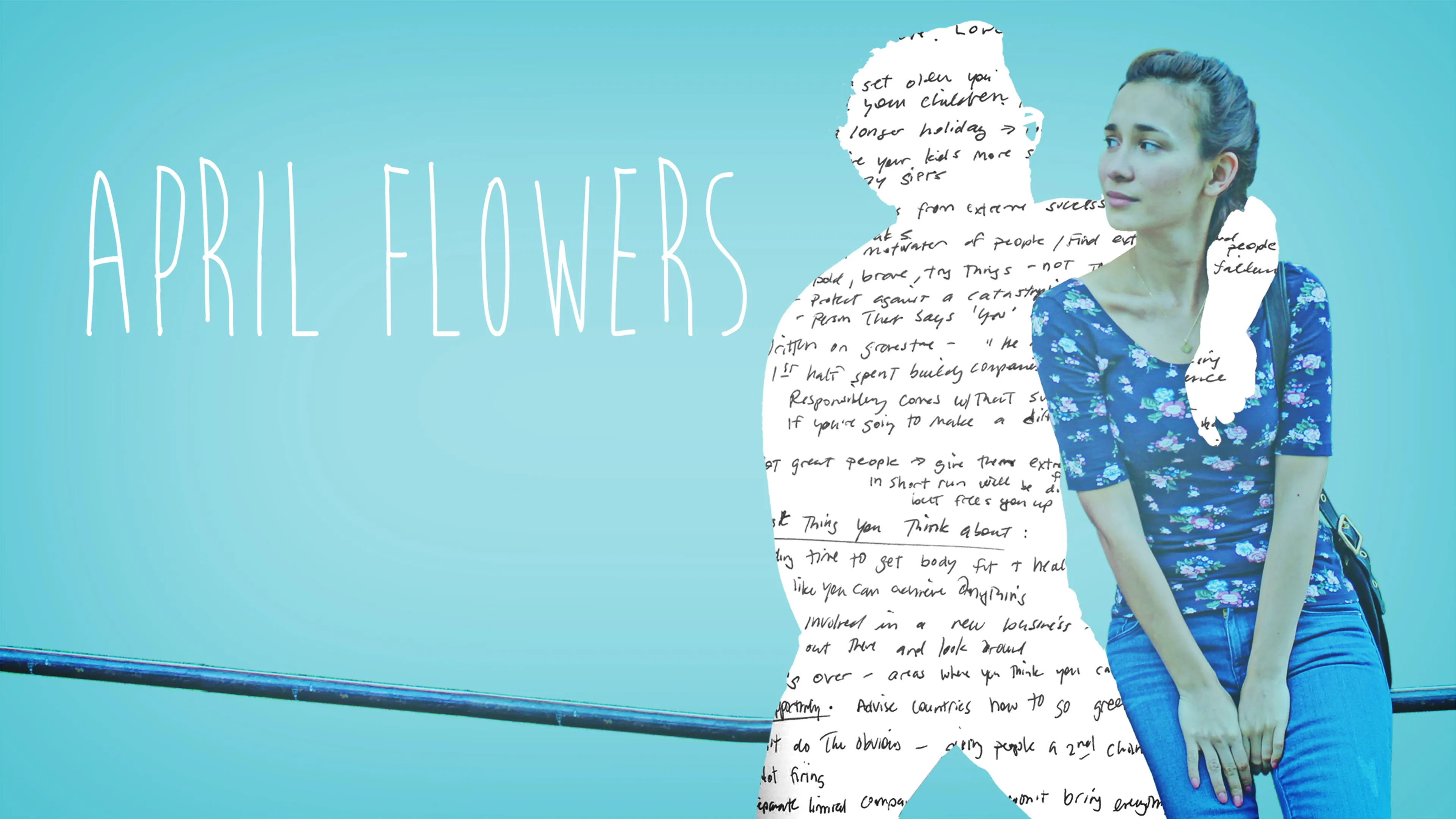 April Flowers poster